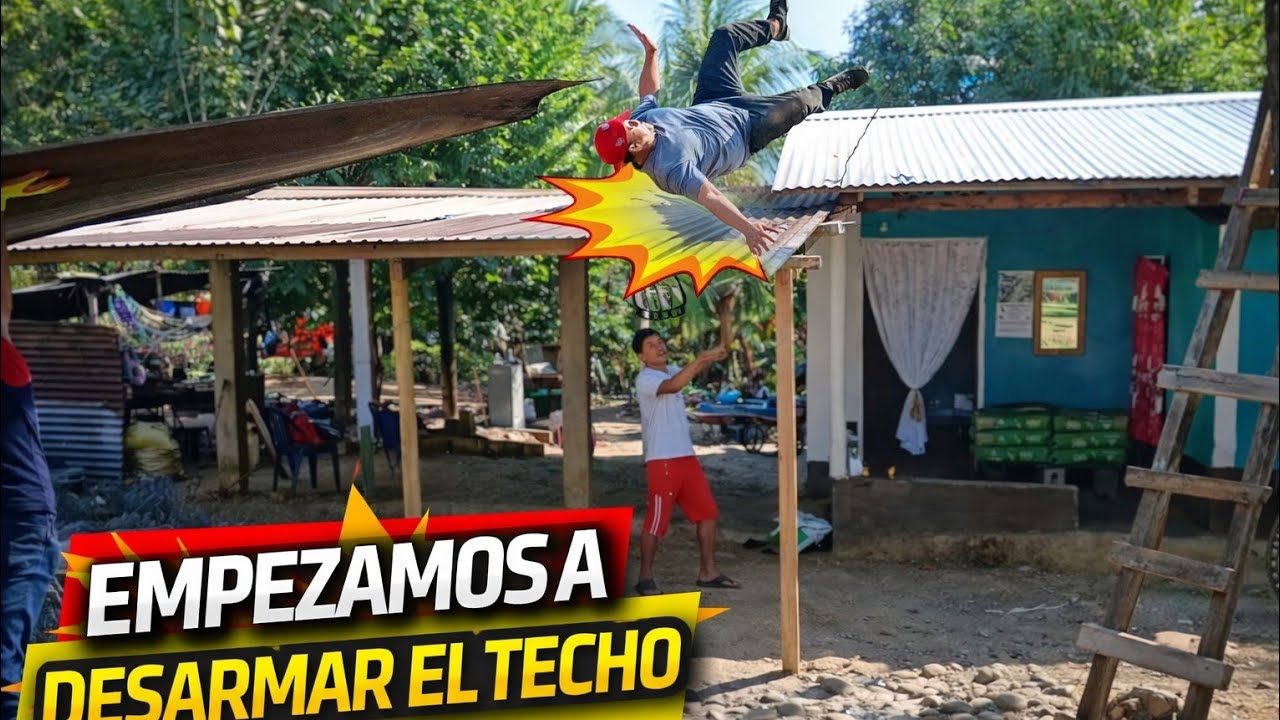 OMG VERDE Casi Se Cae Del Techo//Asi Iniciamos A Desarmar Todo🥲