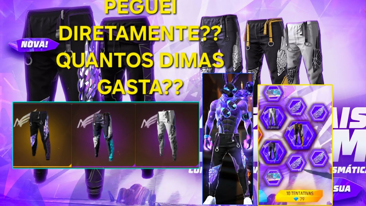 ⚠️CALÇA ANGELICAL NO TOKEN ROYALE?? PEGANDO NOVA CALÇA ANGELICAL ROXA.. E MUITO MAIS.. CONFIRA⚠️#ff 