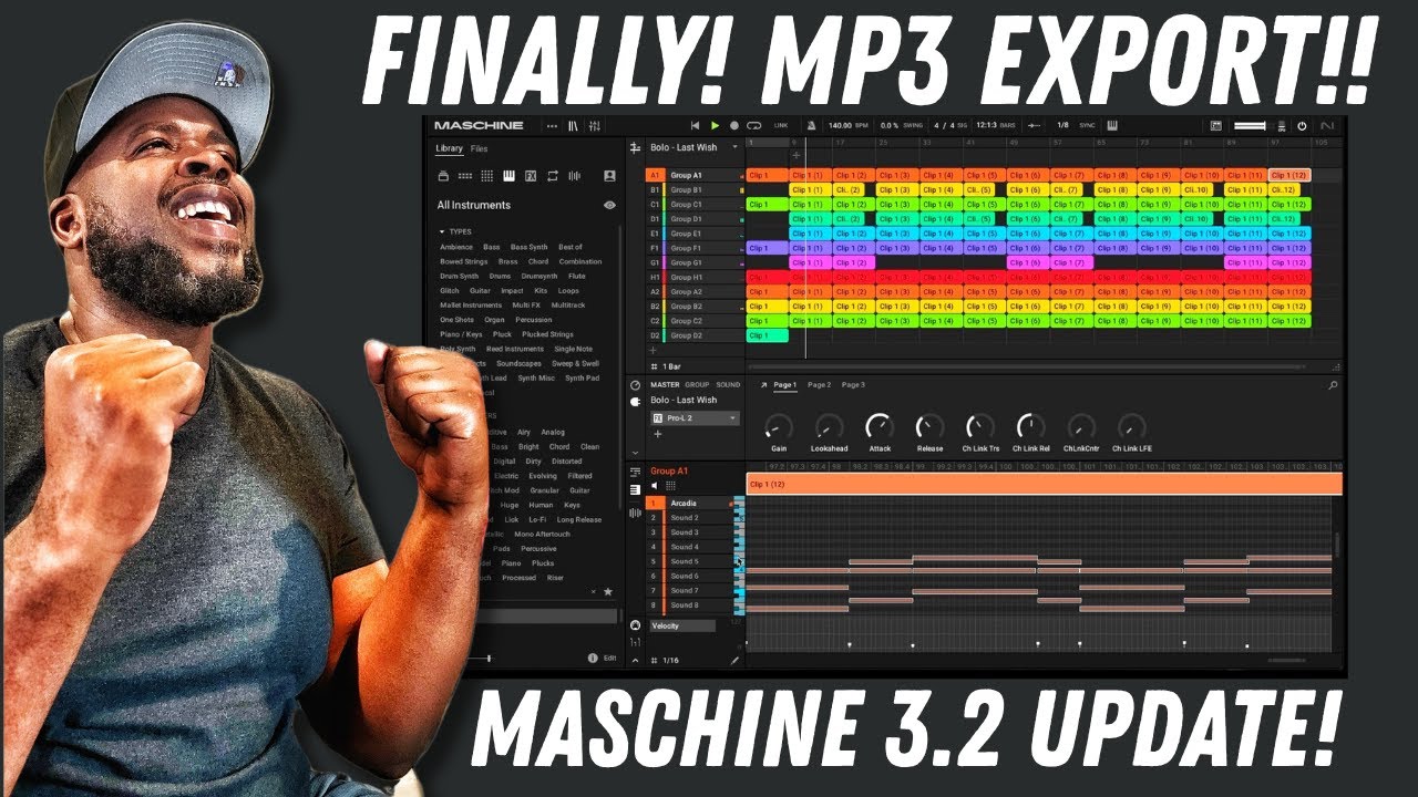 Finally! MP3 Export in the New Maschine 3.2 Update!