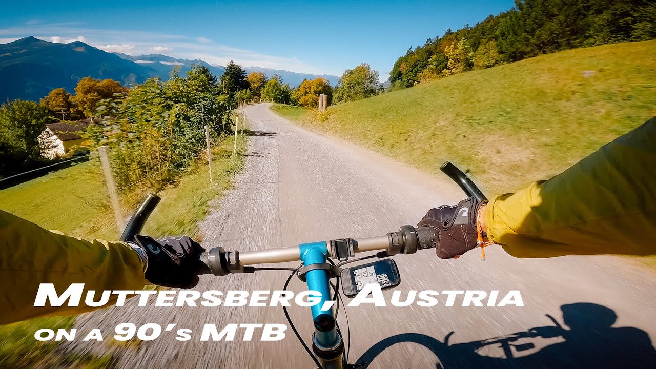 Muttersberg in Bludenz, Austria on a 90's Marin Mountain Bike