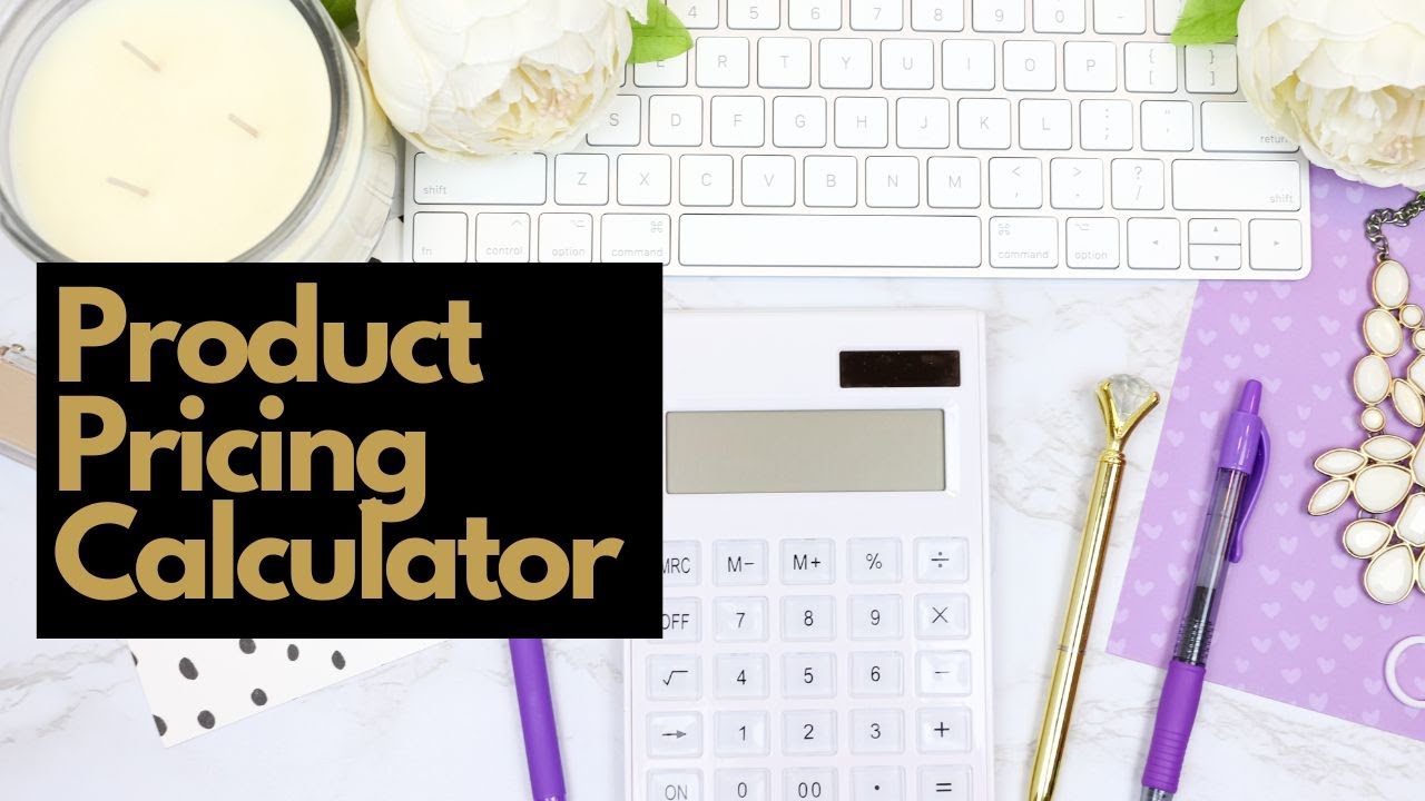 Pricing Calculator - how to calculate cosmetic product prices