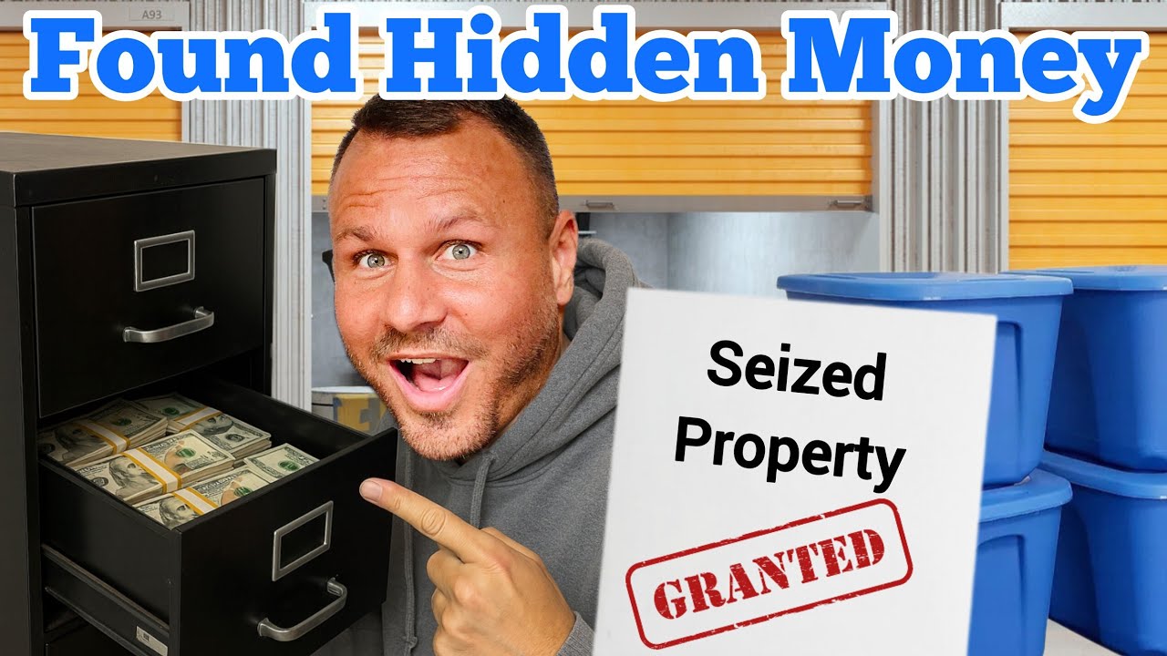 FOUND HIDDEN MONEY in the Abandoned Storage Unit