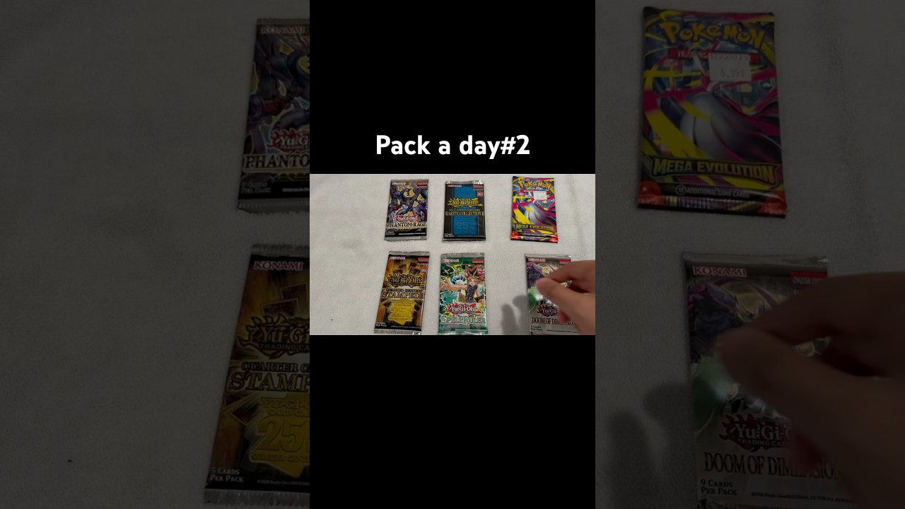 The pack a day journey continues with day 2! #yugioh #yugiohtcg #yugiohcards