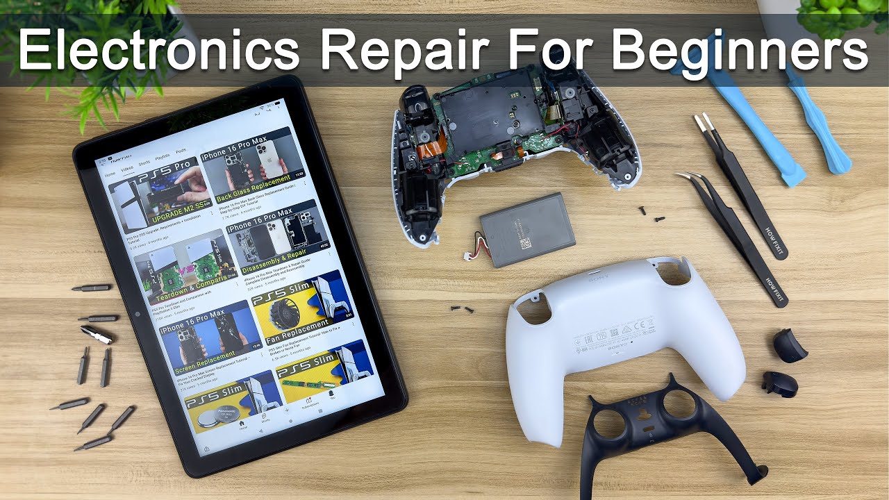 Electronics Repair for Beginners: How to Safely Fix Phones, Laptops, Consoles and Drones at Home
