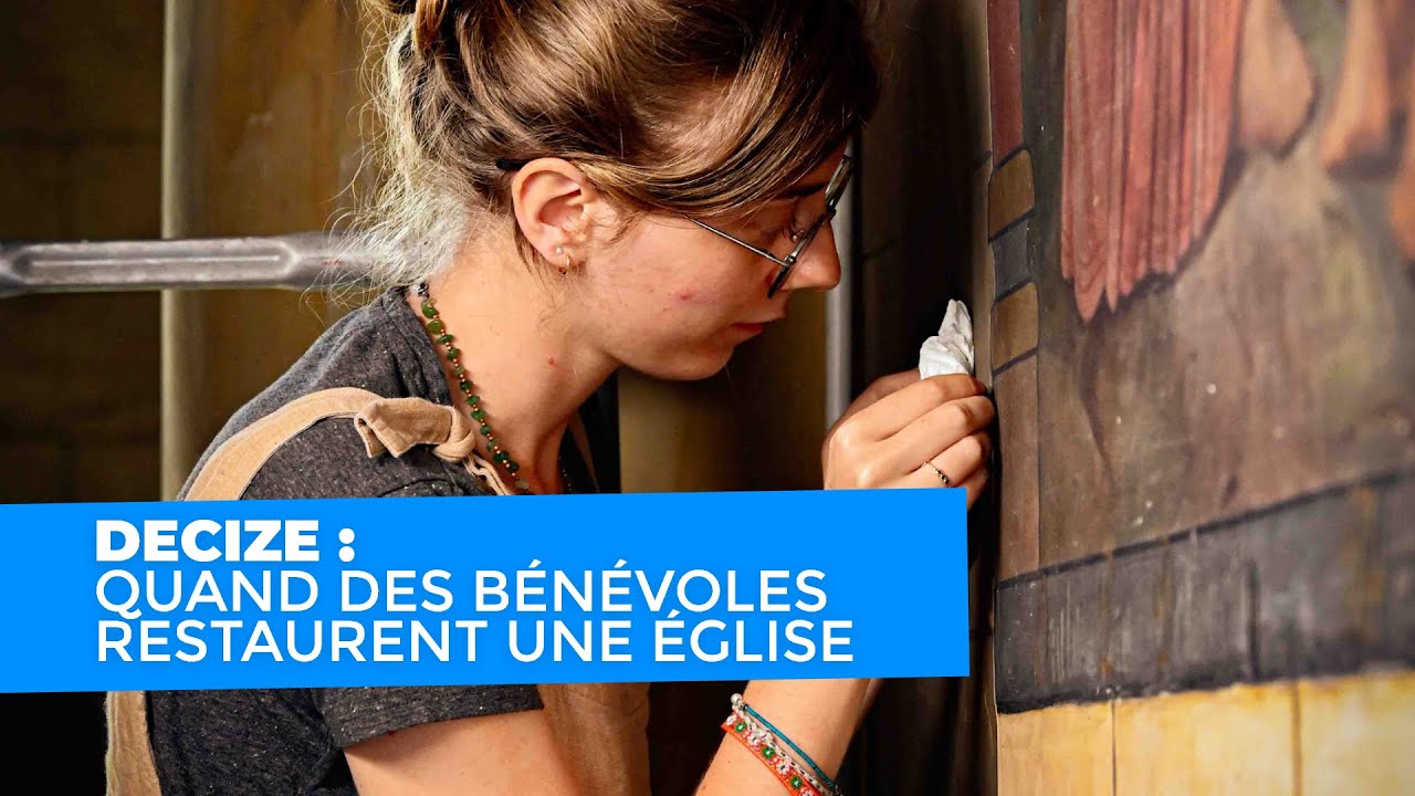 Decize : quand des b&eacute;n&eacute;voles restaurent une &eacute;glise