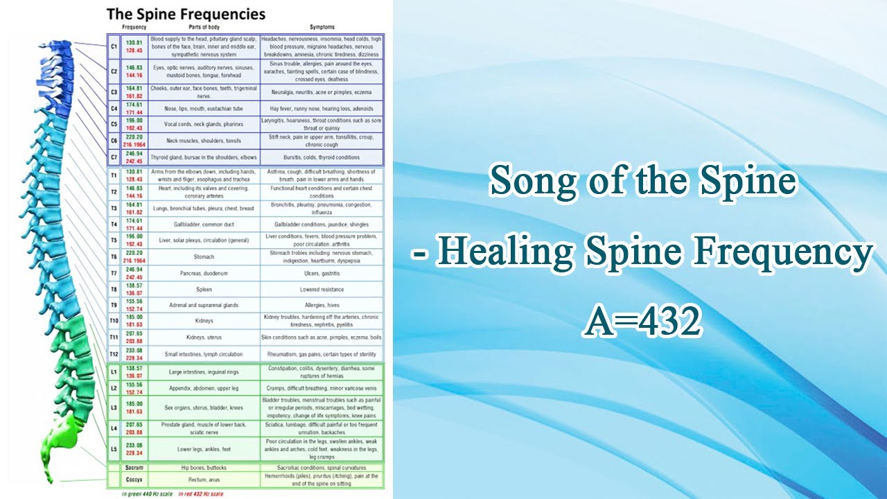 Song of the Spine - Healing Spine Frequency A=432