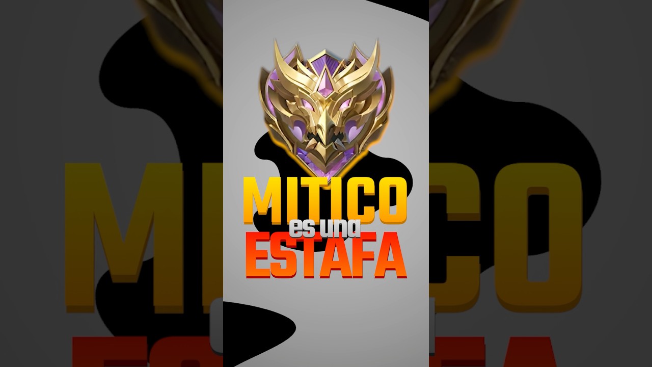 RANGO MITICO ES UNA ESTAFA #mlbblatam #mobilelegends #mlbbespa&ntilde;ol #mlbb #mlbbprojectnext