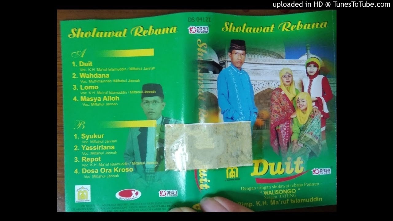 Kaset Pita Sholawat Rebana Walisongo Sragen (Side-A)