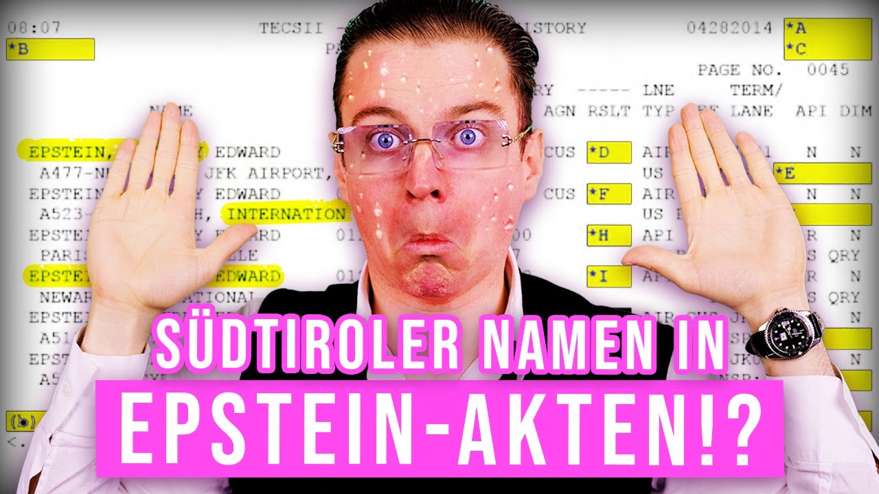 Südtiroler Namen in den Epstein-Akten!? Was derzeit bekannt ist | Die Windschnur-Show