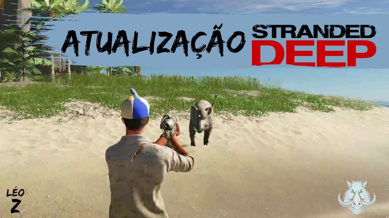 Ps4 - Stranded Deep Atualiza&ccedil;&atilde;o - Caranguejo e Javali Gigantes, C&acirc;mera terceira pessoa e mais.