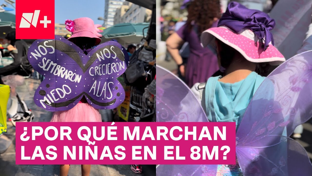 ¿Por qué marchan las niñas en el 8M? - N+