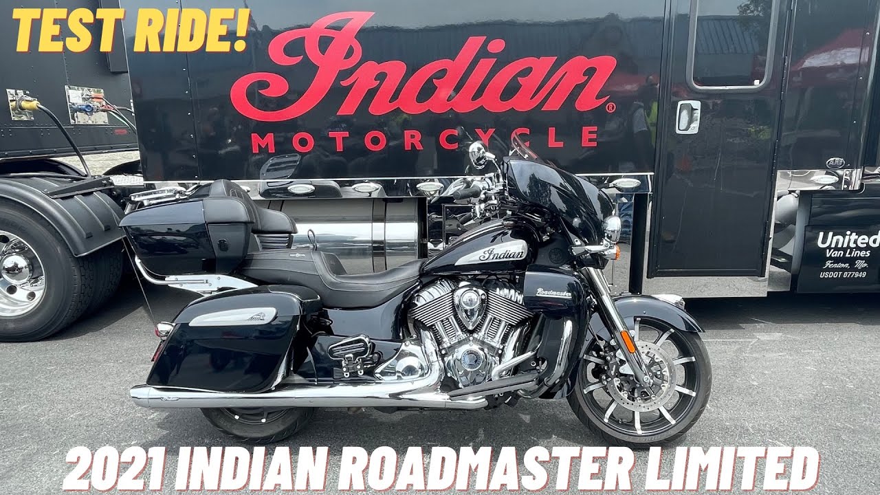 Indian Roadmaster Test Ride!