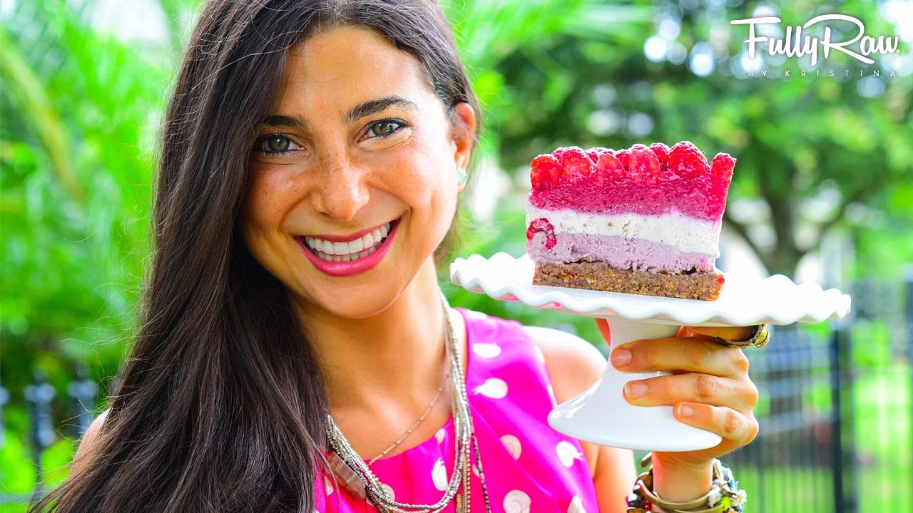 Torta de Frambuesas FullyRaw (Crudivegana)