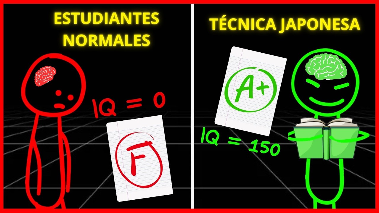 El MÉTODO JAPONÉS para ESTUDIAR MENOS y MEMORIZAR MÁS