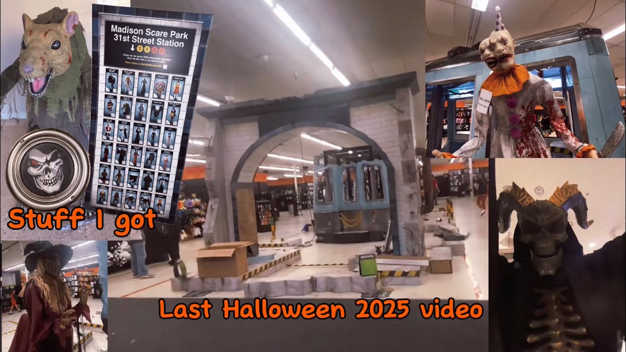ФИНАЛЬНОЕ видео Spirit Halloween 2025.