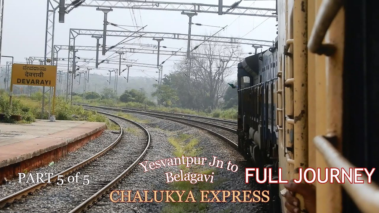 [PART 5/5] FULL JOURNEY to BELAGAVI: 01022 Tirunelveli Jn - Dadar Central CHALUKYA Express