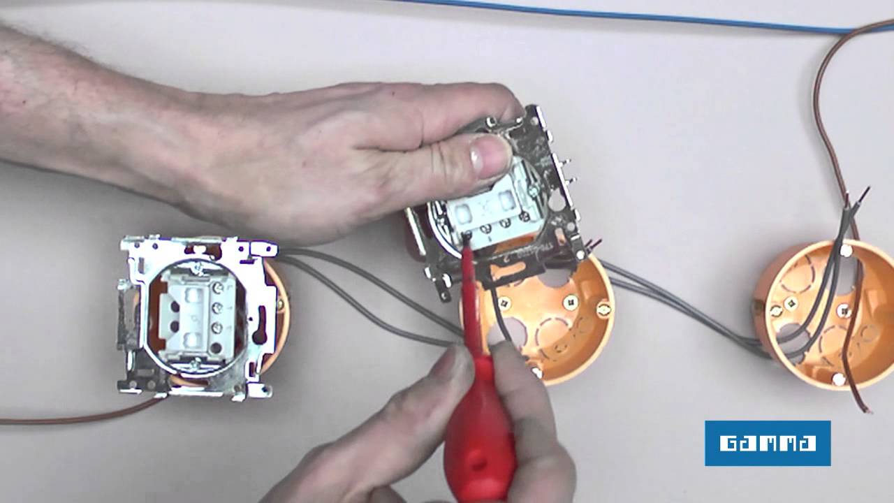 Electricité interrupteurs parallèles et permutateurs  - Vidéo bricolage | GAMMA Belgique