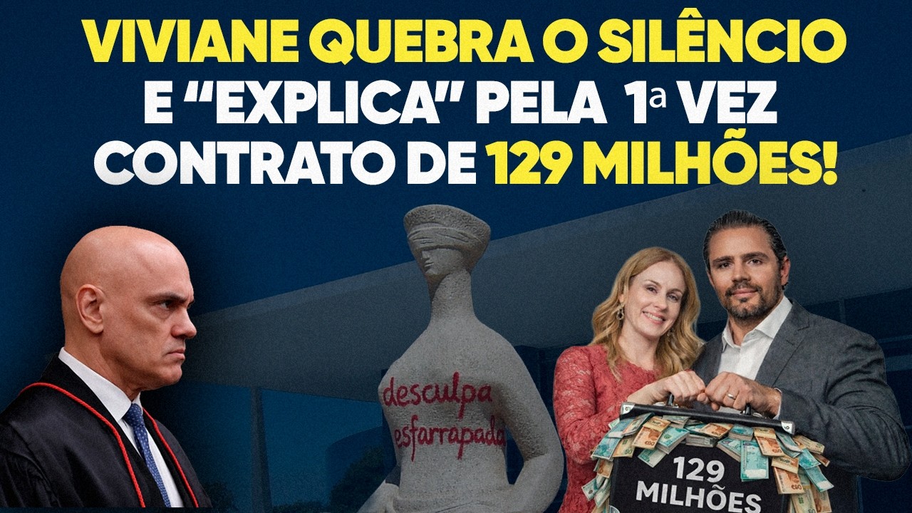 Viviane quebra o silêncio e “explica” pela 1ª vez contrato de 129 milhões!