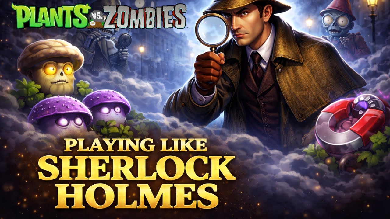 Plants Vs Zombies: Playing like Sherlock Holmes.