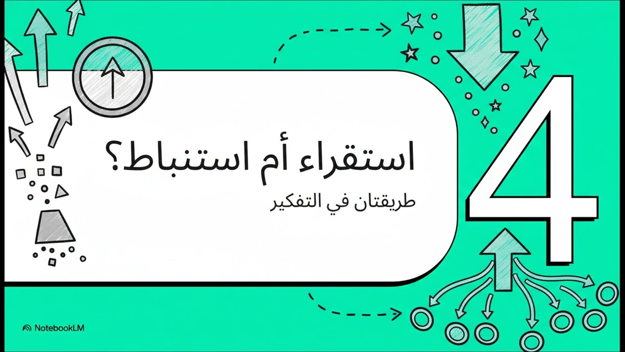 الدرس الاول منطق  الصف الاول الثانوى  الترم التانى 2026 البوستر فى الوصف