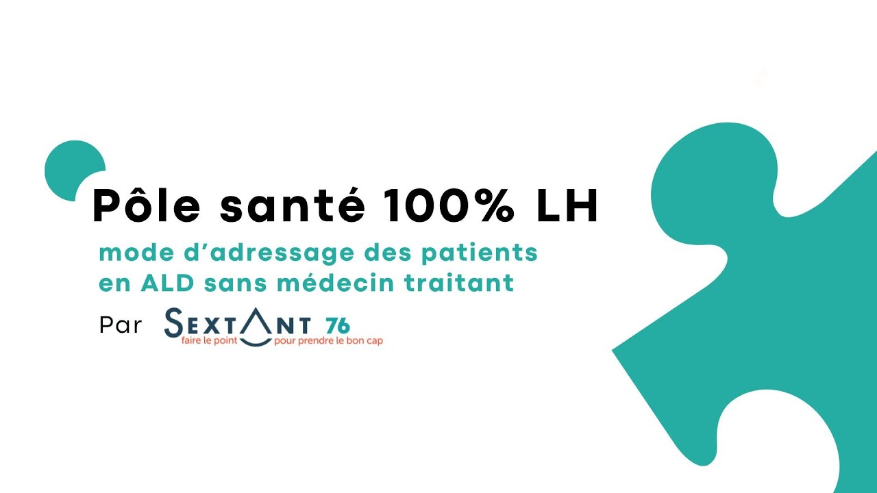 Webinaire : Adressage pôle santé 100% LH