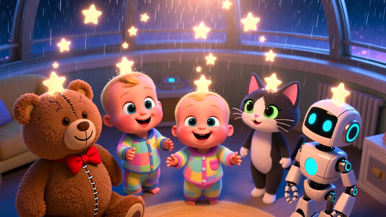 Baby Telescope Night Watch 🔭👶 | Fun Kids Song | Playful Nursery Rhyme
