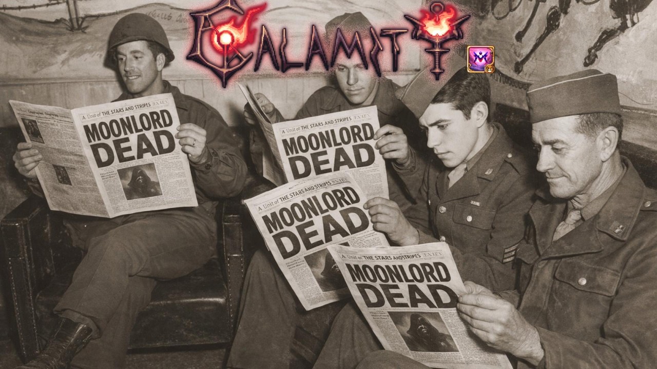 Stream 75: Terraria Calamity Infernum Playthrough!! Beating The Moonlord and Getting to Huge BUFFS!!