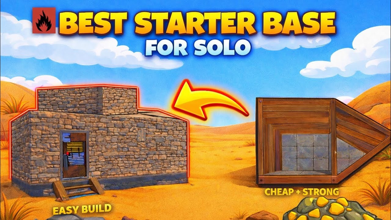The Cheap 1x1 Starter Base for Early Wipe | Oxide Survival Island