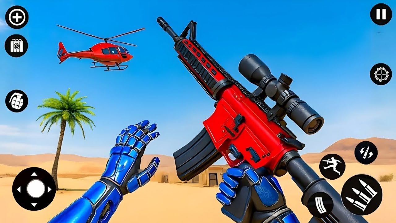 Commando Critical Strike - Offline Shooting Games _ Android Gameplay #2