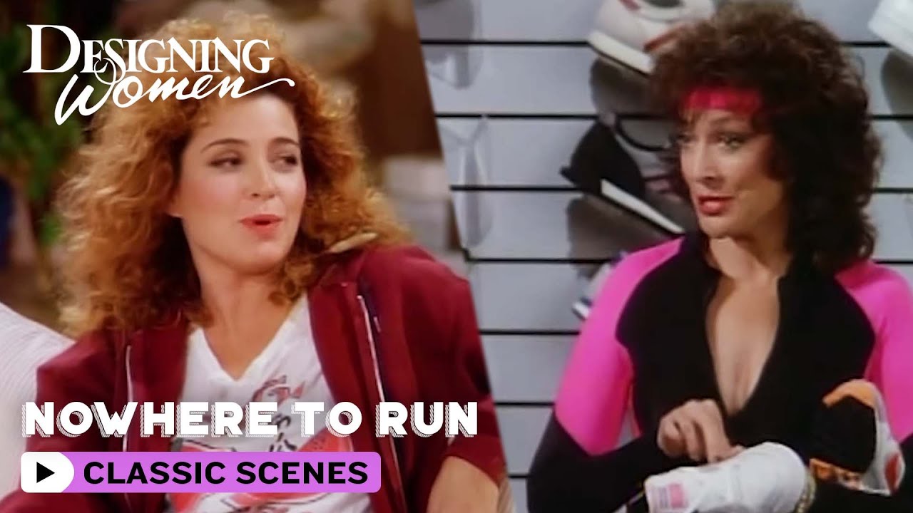 Designing Women | Julia Goes Running | Throw Back TV