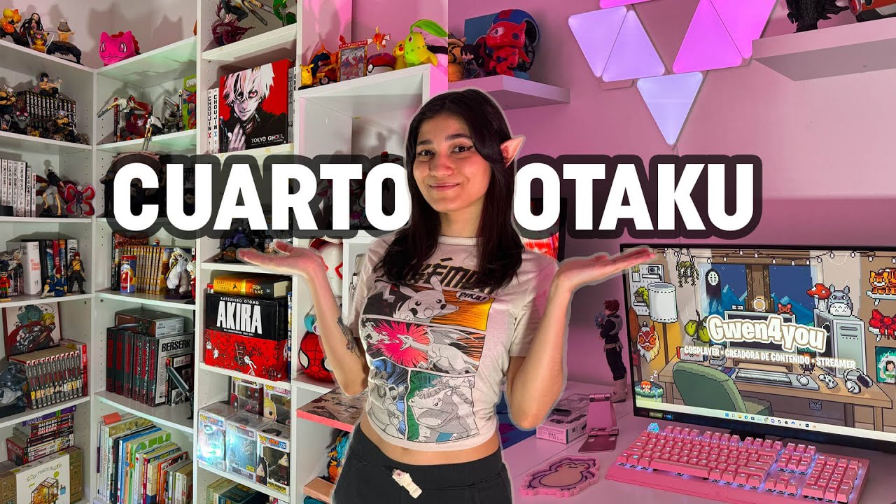 🌟ROOM TOUR🌟CUARTO OTAKU y GAMING