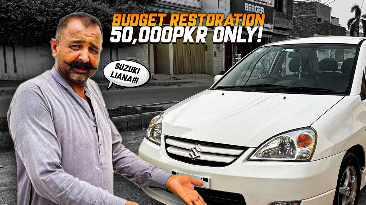 Is This the Best Budget Restoration? Suzuki Liana in Rs. 50,000 Only!