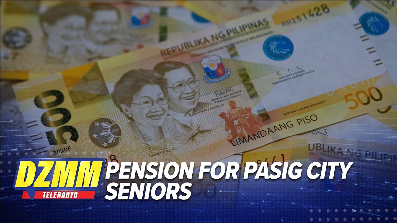 Pasig City seniors to get local senior pension starting June 29 | DZMM TeleRadyo