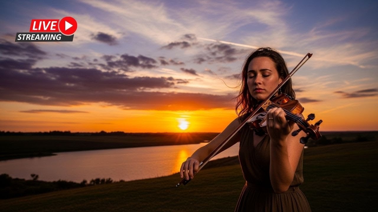 LIVE Emotional Violin Instrumental 🎻 | Deep Cinematic Music for Focus, Study & Inner Calm