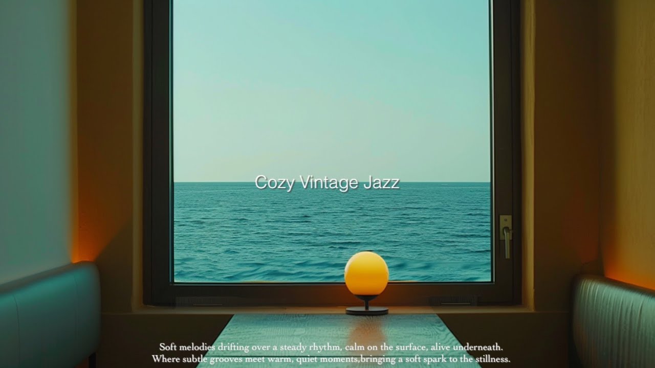 𝐩𝐥𝐚𝐲𝐥𝐢𝐬𝐭 바다가 보이는 기차, 창가 풍경이 영화가 되는 순간 l 집중 모드 ON 재즈 l Chill & Cozy Jazz