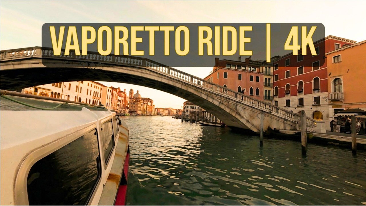 Venice Sunrise Walk 4K | Giudecca to Cannaregio & Vaporetto Ride | Farewell to Venice (7/7)