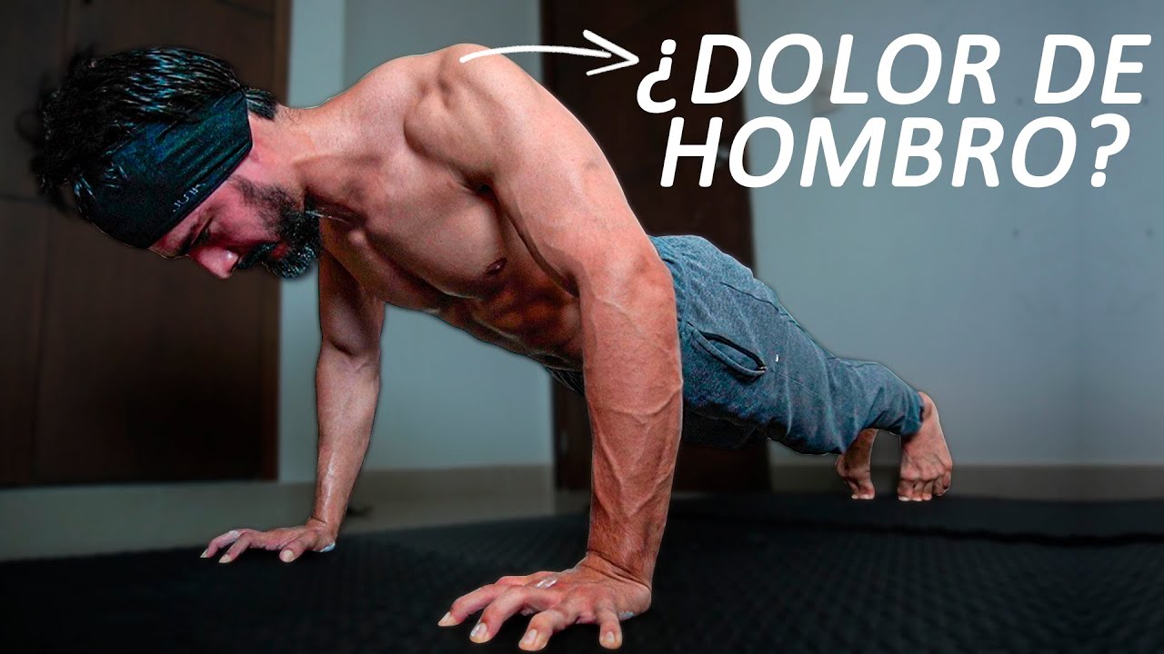 ¿DOLOR DE HOMBROS al hacer FLEXIONES? ¡SOLUCIÓNALO YA!