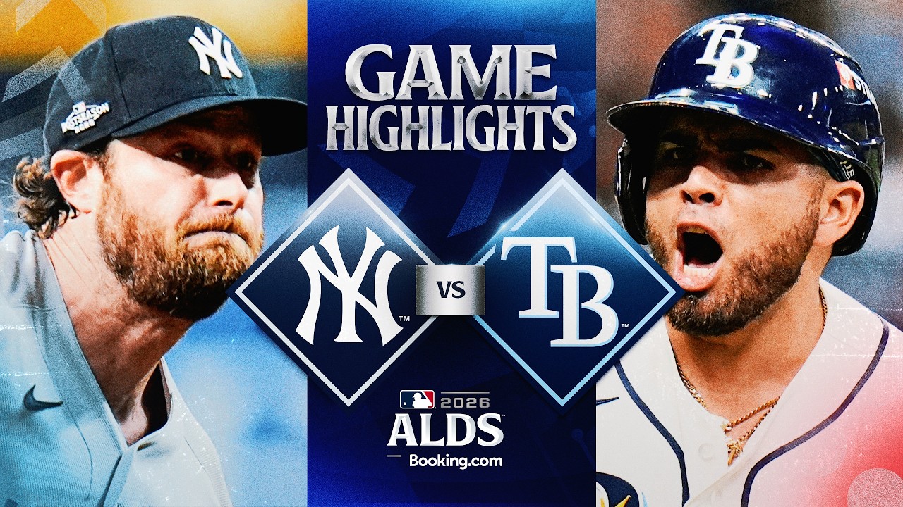 YANKEES vs. RAYS: ALDS Full Game 1 Highlights (October 3) | 2026 MLB Season