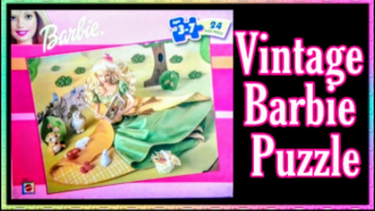 Mattel Barbie Tale Of The Forest Princess Jigsaw puzzle