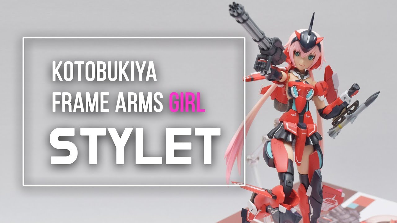 [FrameArmsGirl] STYLET A.I.S Color Painting & Build Up.