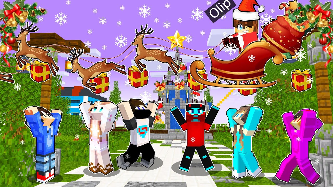 Playing As SANTA CLAUS to Turn OMO CITY Into A Christmas Village!