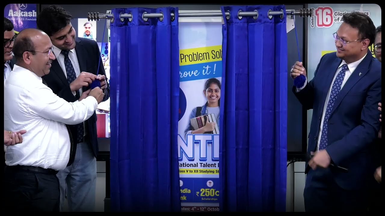 📢 Aakash ANTHE 2025 Launch | India's Biggest Scholarship Test 🖊️