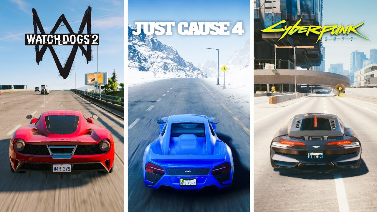 Fastest Car in 13 Open World Games (2001 to 2024)