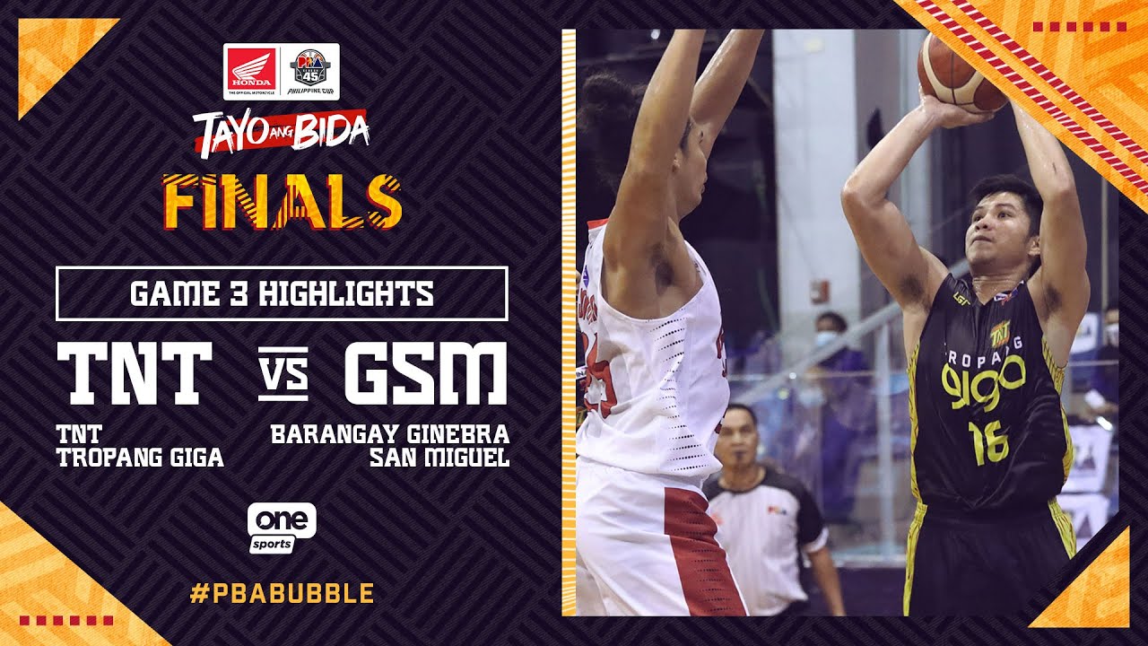 Highlights G3: TNT  vs Ginebra | PBA Philippine Cup 2020 Finals