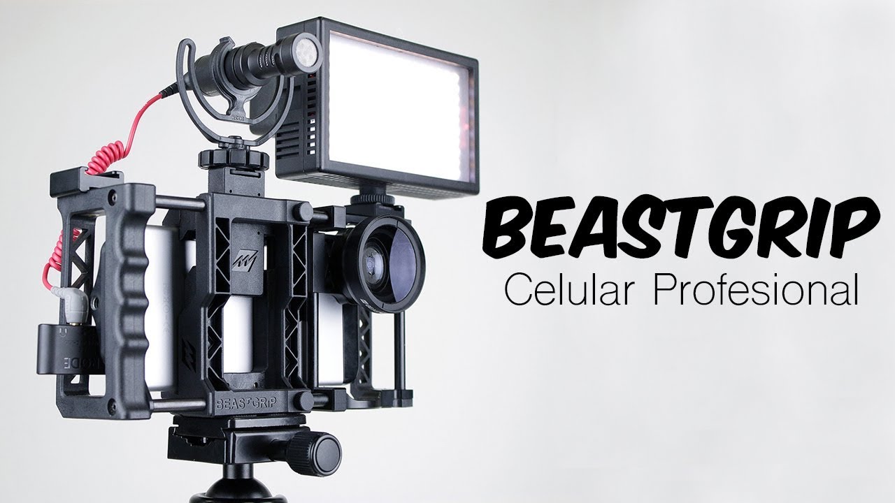 BeastGrip - Convierte tu Celular en Cámara Profesional - Grip para cualquier celular