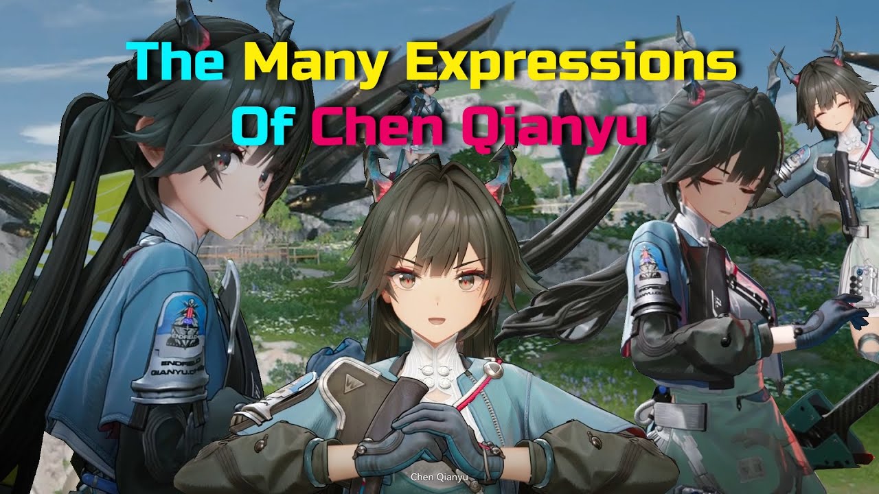 All Chen Scenes and Expressions In Arknights Endfield