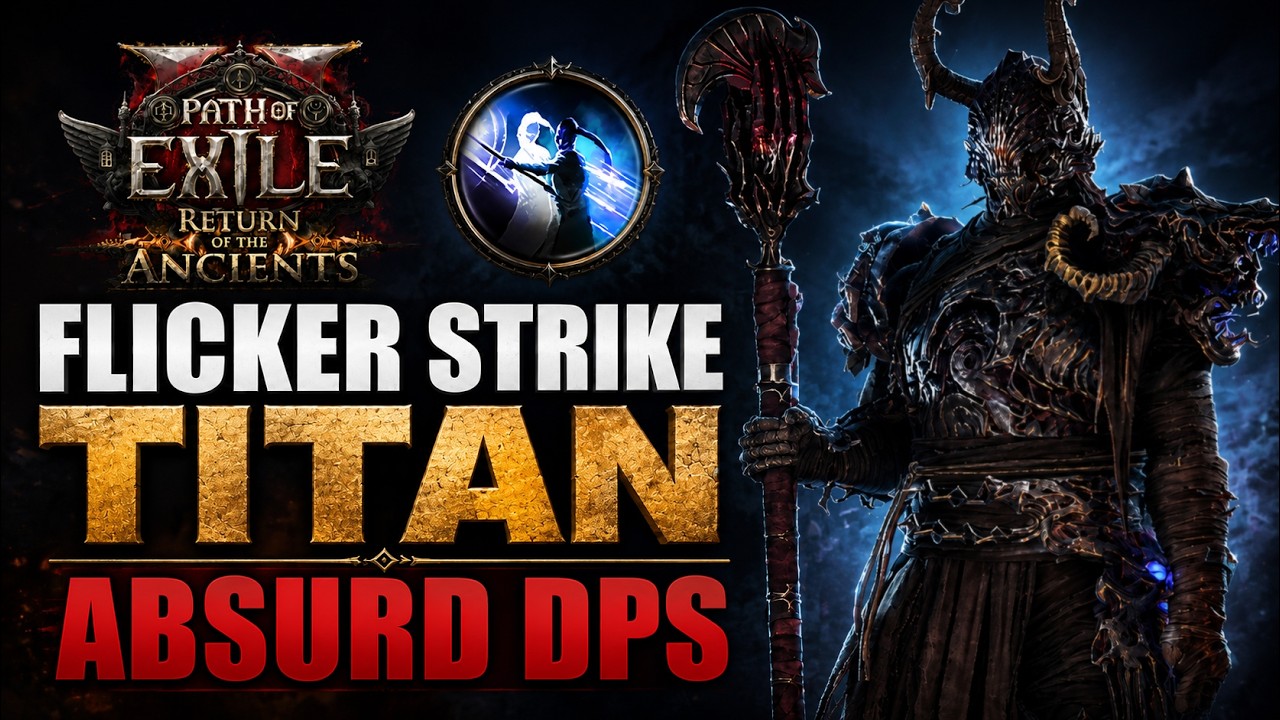 FLICKER STRIKE TITAN &mdash; БЕШЕНЫЙ УРОН И ЭНДГЕЙМ! | POE 2