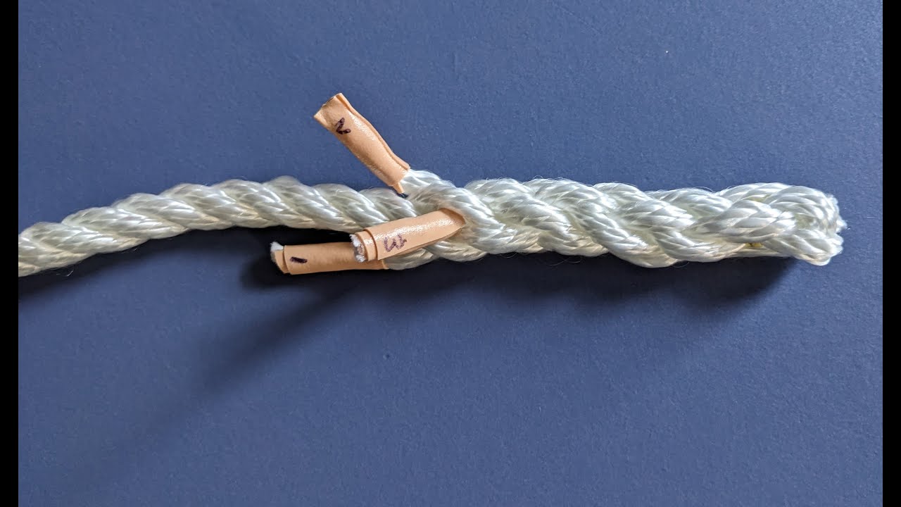 Crown Knot and Back Splice