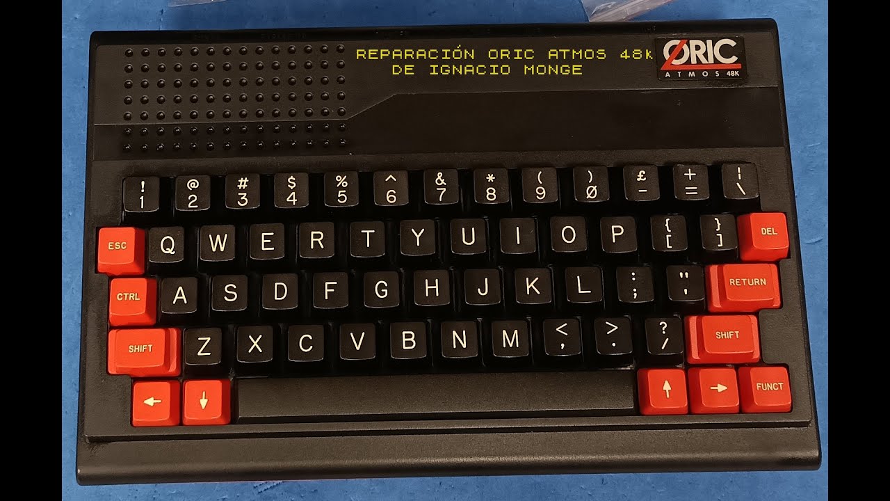 Reparación Oric Atmos 48k de Ignacio Monge