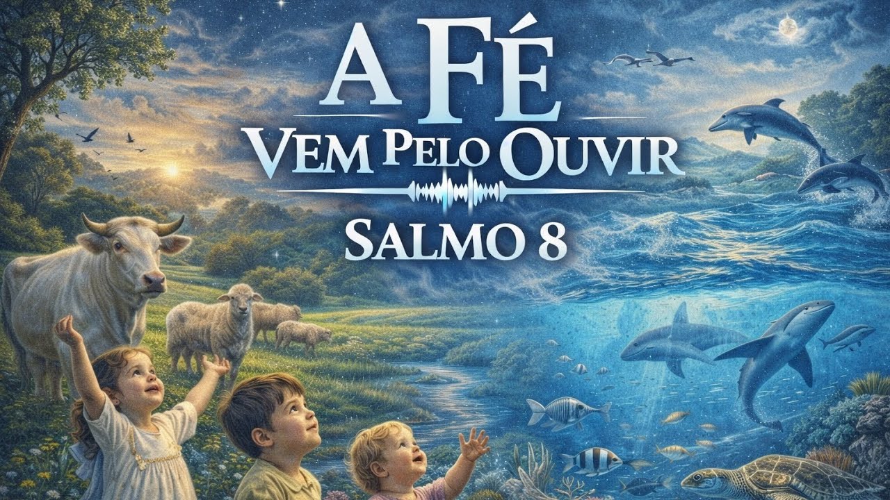 Salmo 8 | A Fé Vem Pelo Ouvir | Bíblia Narrada Cinematográfica